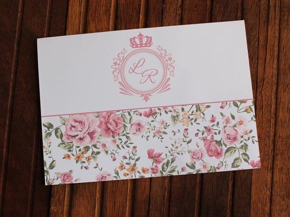 Convite de Casamento - Convite 15 Anos - 240g