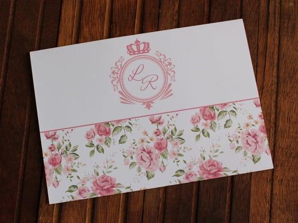 Convite de Casamento - Convite 15 Anos - 240g