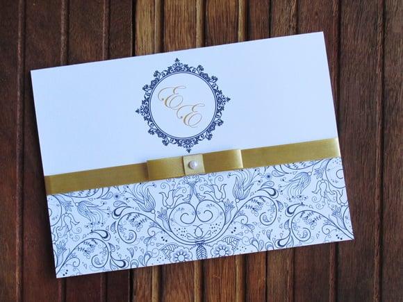 Convite de Casamento - Convite 15 Anos - 240g