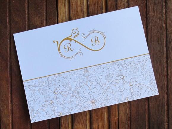 Convite de Casamento - Convite 15 Anos - 240g