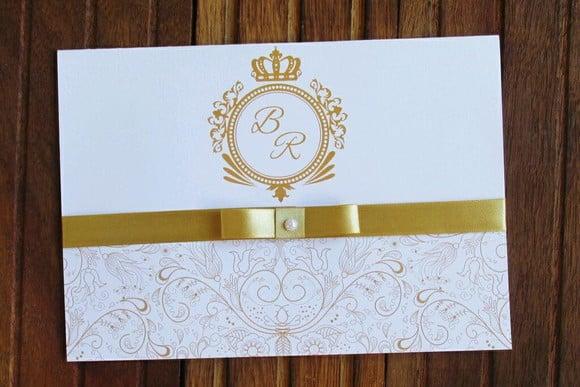 Convite de Casamento - Convite 15 Anos - 240g