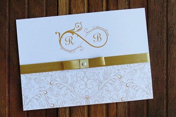 Convite de Casamento - Convite 15 Anos - 240g