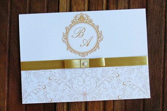 Convite de Casamento - Convite 15 Anos - 240g