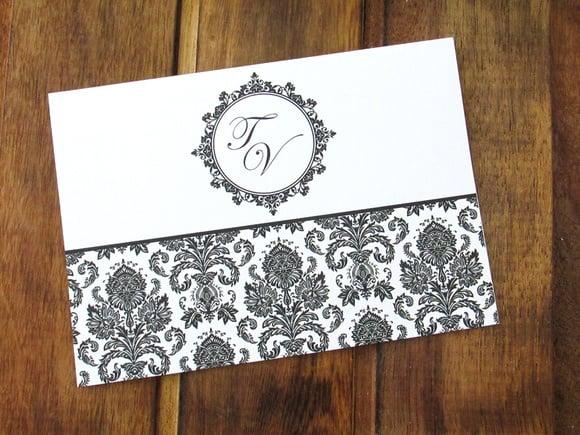 Convite de Casamento - Convite 15 Anos - Preto