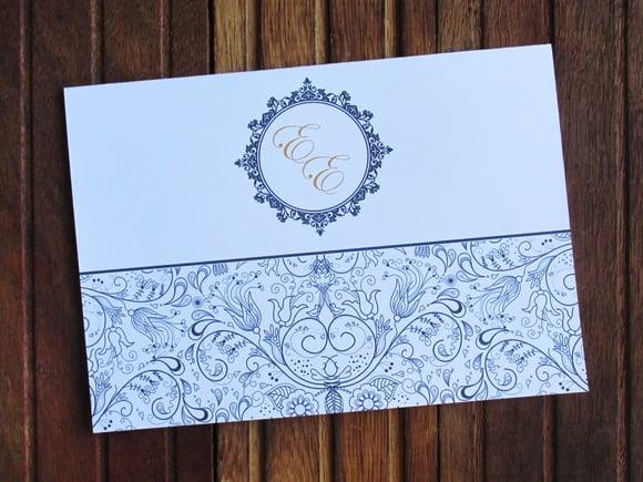 Convite de Casamento - Convite de 15 Anos - Papel 240g