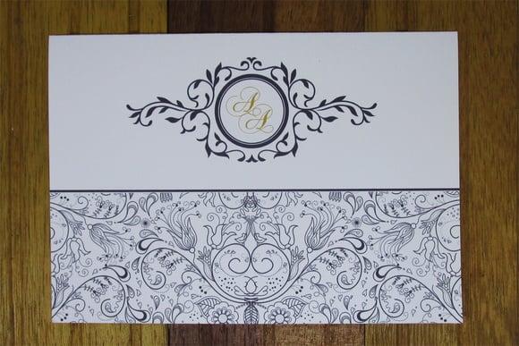 Convite de Casamento - Convite de 15 Anos - Papel 240g
