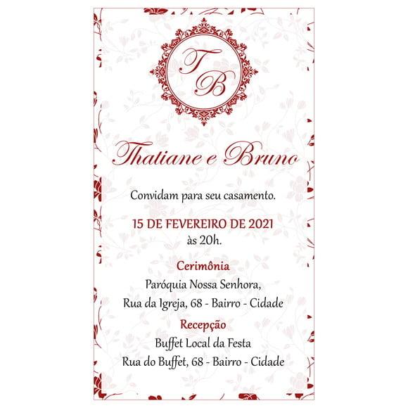 CONVITE DIGITAL - CASAMENTO 15 ANOS BODAS