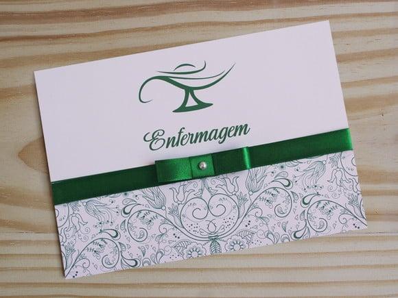 Convite Formatura - Enfermagem - Colação Grau - Promoção 62
