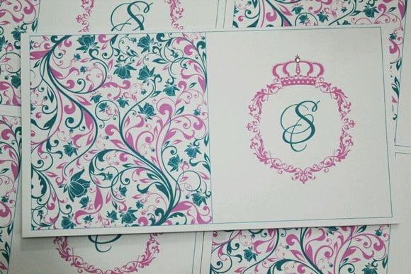 Convite para 15 Anos - Convite de Casamento - 240g