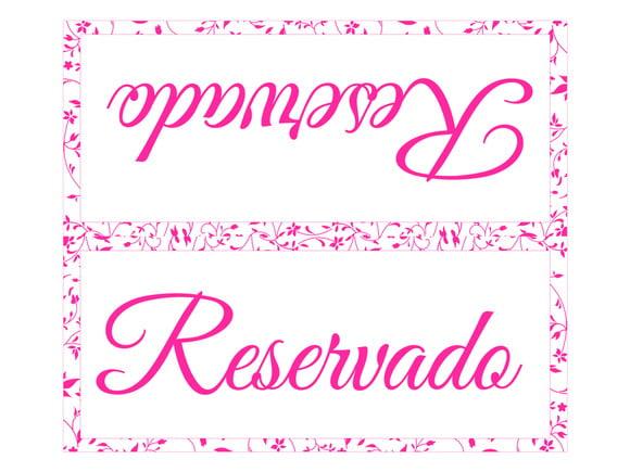 Reservado para Mesa