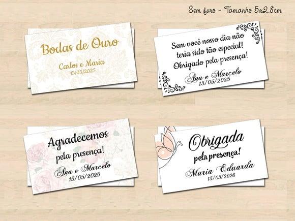 Tag para Lembrancinha, Tag de Lembrança ou Tag Bem Casado