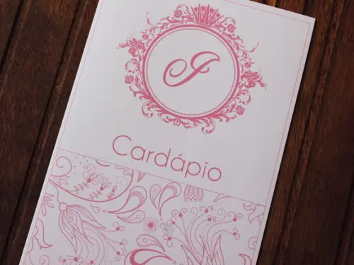 Cardápio - Menu