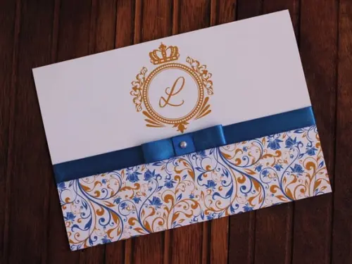 Convite 15 Anos - Convite Casamento - Royal