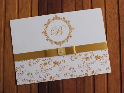 Convite 15 Anos - Convite de Casamento - 240g