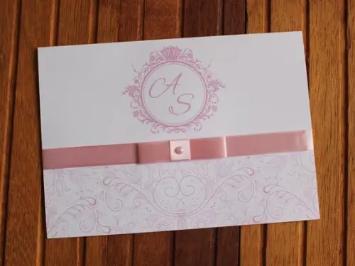Convite 15 Anos - Convite de Casamento - 240g