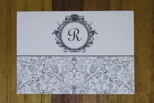 Convite 15 Anos - Convite de Casamento - 240g