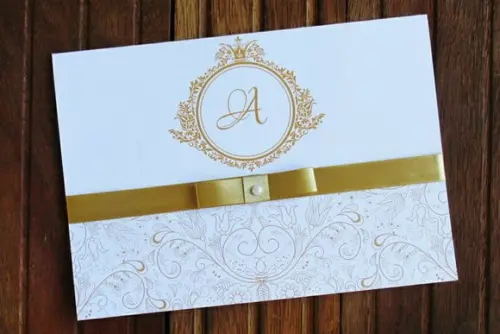 Convite 15 Anos - Convite de Casamento - 240g