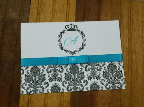 Convite 15 Anos - Convite de Casamento - 240g