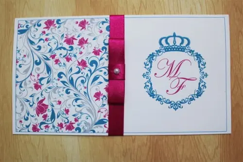 Convite 15 Anos - Convite de Casamento - 240g