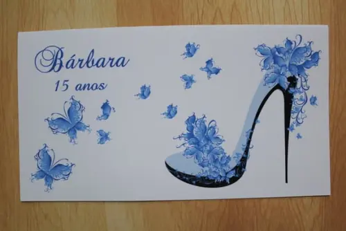 Convite 15 Anos - Convite de Casamento - 240g