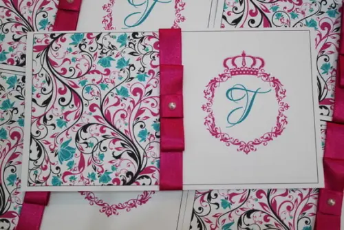 Convite 15 Anos - Convite de Casamento - 240g