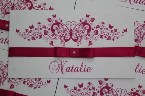 Convite 15 Anos - Convite de Casamento - 240g