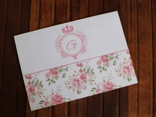 Convite 15 Anos - Convite de Casamento - 240g 00