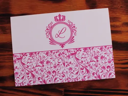 Convite 15 Anos Pink Rosa Convite Casamento Floral
