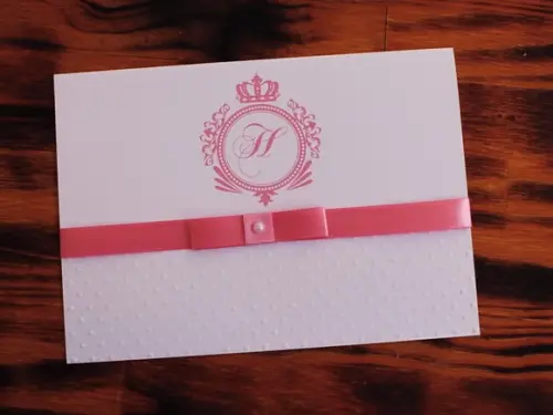 Convite 15 Anos Textura Rosa Barato Convite Casamento