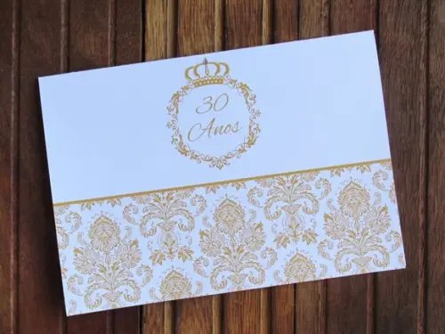 Convite Casamento - Convite 15 Anos - 240g