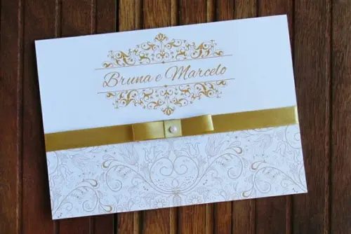 Convite Casamento - Convite 15 Anos - 240g Black Friday