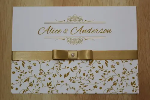 Convite Casamento - Convite 15 Anos - Papel 240g