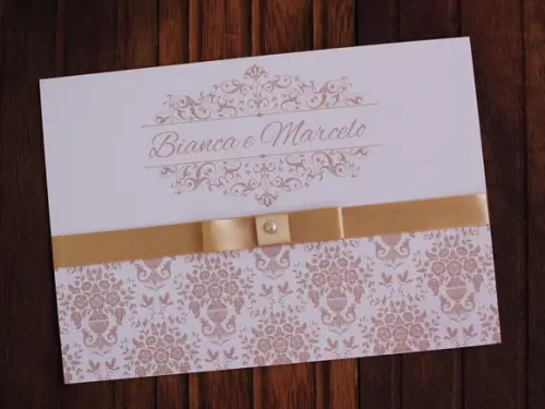 Convite Casamento - Convite 15 Anos Bege Black Friday