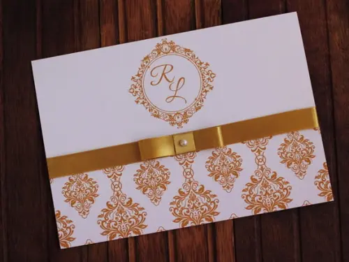 Convite Casamento - Convite 15 Anos Dourado