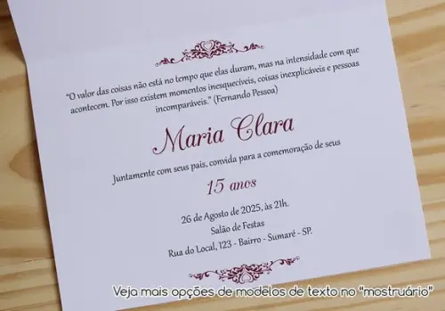 Convite Casamento Delicado Rosa Bebê 15 Anos
