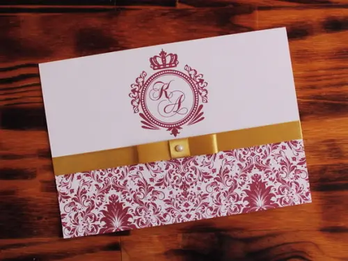 Convite Casamento Marsala Dourado Convite 15 Anos
