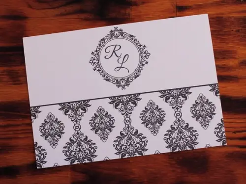 Convite Casamento Preto Barato Convite 15 Anos