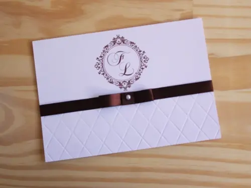 Convite Casamento Relevo 15 Anos Barato Promoção