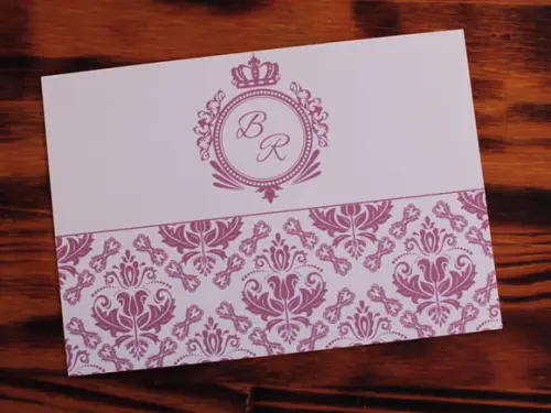 Convite Casamento Rose - Convite 15 Anos Barato Promoção