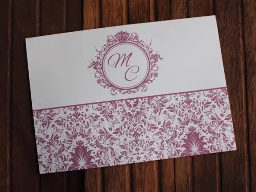 Convite Casamento Rose - Convite 15 Anos Barato Promoção