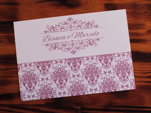 Convite Casamento Rose Barato Convite 15 Anos Lindo