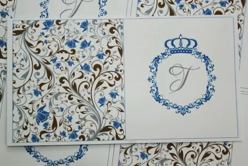Convite de 15 Anos - Convite de Casamento - 240g