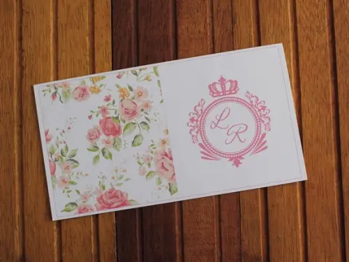 Convite de Casamento - Convite 15 Anos - 240g
