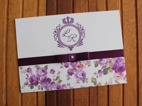 Convite de Casamento - Convite 15 Anos - 240g