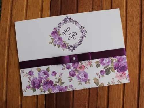 Convite de Casamento - Convite 15 Anos - 240g