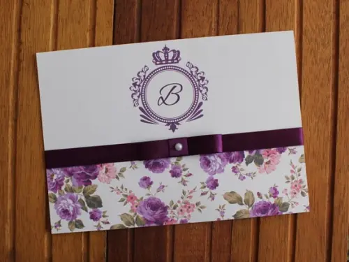 Convite de Casamento - Convite 15 Anos - 240g
