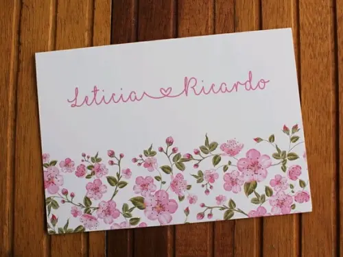 Convite de Casamento - Convite 15 Anos - 240g