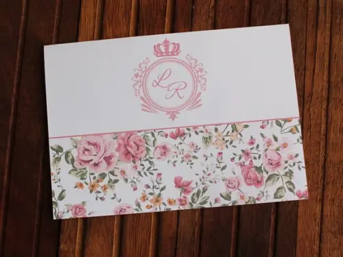Convite de Casamento - Convite 15 Anos - 240g