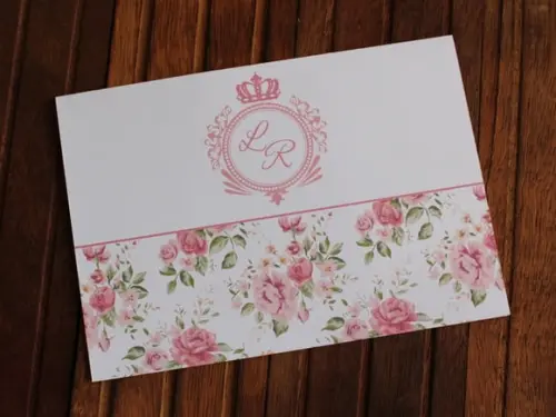 Convite de Casamento - Convite 15 Anos - 240g