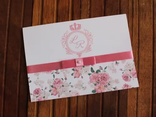 Convite de Casamento - Convite 15 Anos - 240g